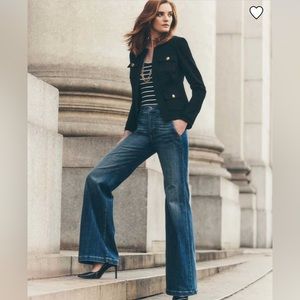 White House Black Market Extra High Rise Everyday Soft Trouser Jeans